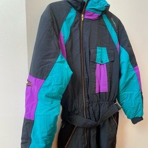 Amazing made in Canada retro 1-piece snowsuit